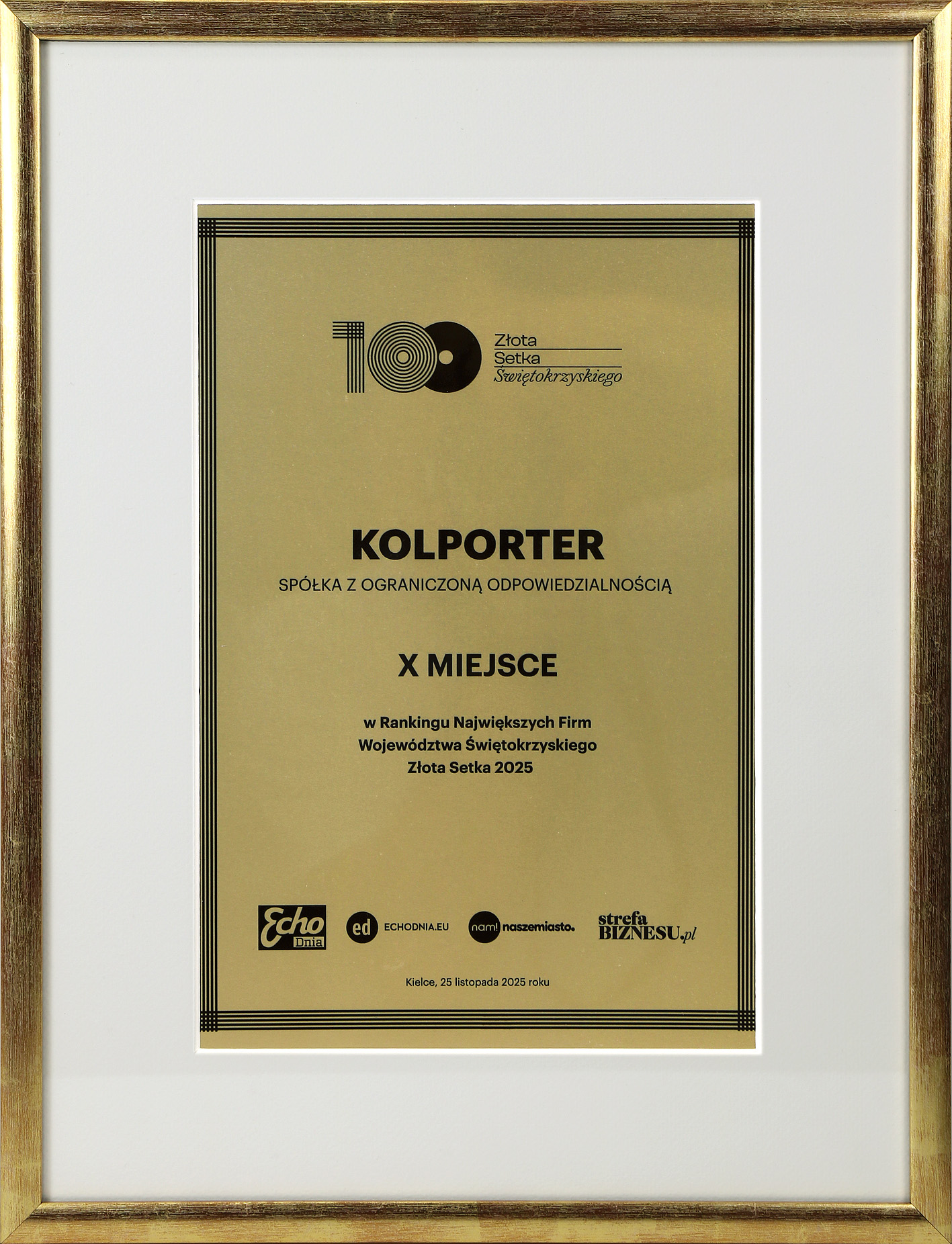 Kolporter w „Złotej Dziesiątce”